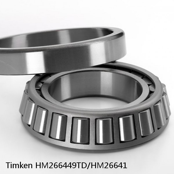 HM266449TD/HM26641 Timken Cylindrical Roller Radial Bearing #1 small image