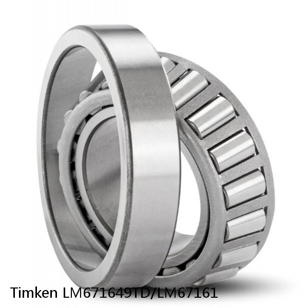LM671649TD/LM67161 Timken Cylindrical Roller Radial Bearing #1 image