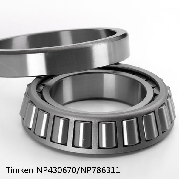 NP430670/NP786311 Timken Cylindrical Roller Radial Bearing #1 image